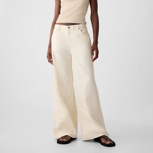 NWT Gap Curvy Baggy Mid Rise Jeans